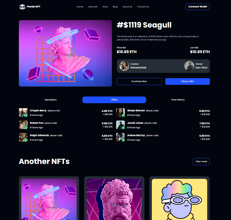 Panda NFT thumbnail 5