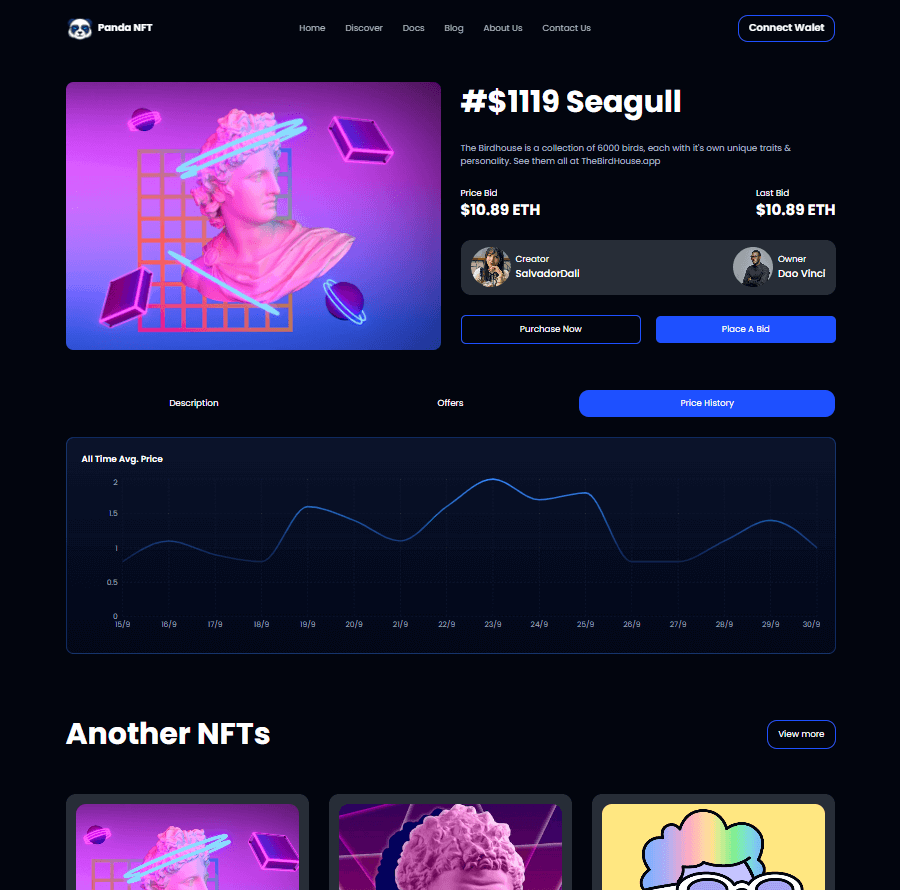 Panda NFT thumbnail 6